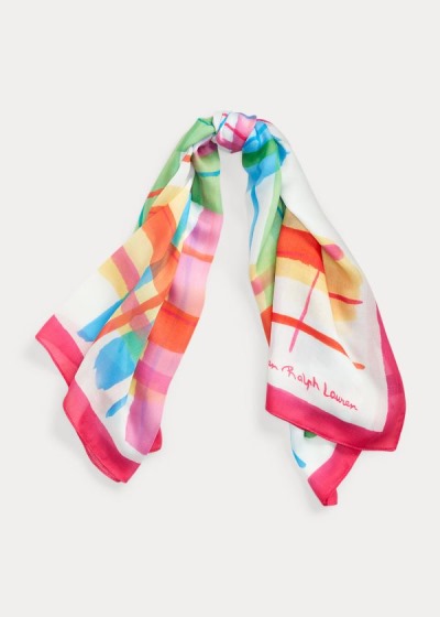 Women's Ralph Lauren Stella Plaid Scarf | 138970WKM